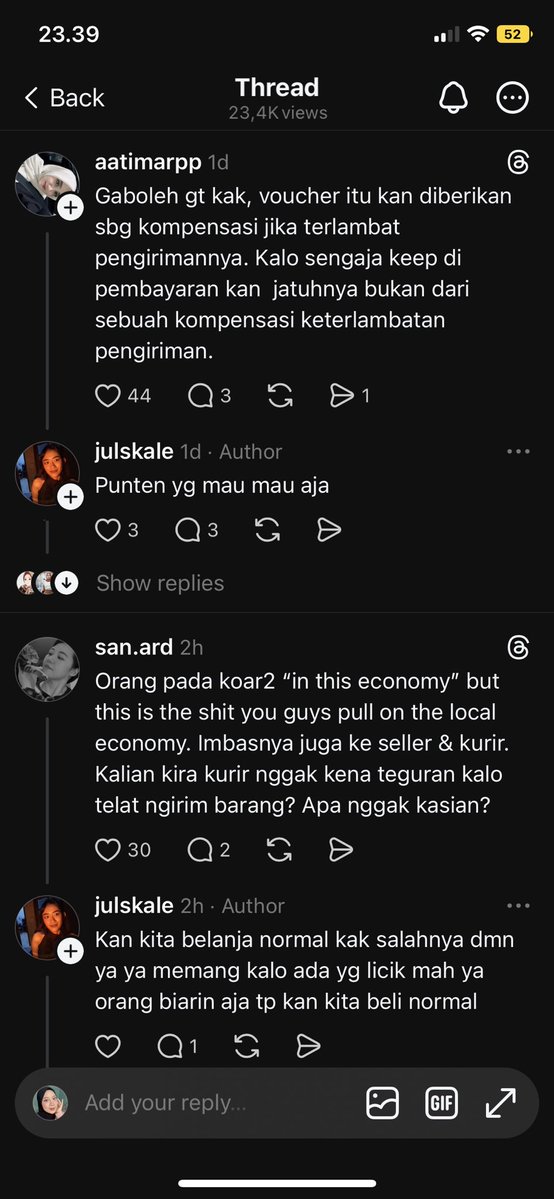reviewbylia's tweet photo. Salah bgt gue mau tdr pake buka threads, org kaya gini tuh najis bgt amit” sengaja nyari celah disistem demi keuntungan sendiri tapi merugikan pihak lain.

Eh jadi wni aja udh sebuah cobaan, we’re all struggling jangan licik jadi manusia 😩 https://t.co/gqJCixuXs7