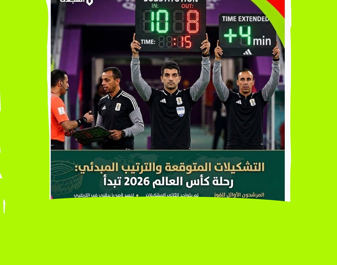 TAREQOLE's tweet photo. 🚥
وصلنا لدور الـ16 ولا شفنا حكامنا إلا يرفعون لوحات فقط لكن أزهلوها فيفا مخلينهم للشغل الثقيل نهائي وثالث ورابع 💪
 #كأس_العالم_2026 https://t.co/TGPY3BpovQ