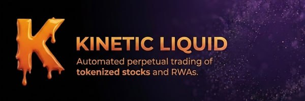 KineticLiquid's tweet photo. Onboarding to @Solana is everyones goal.

$KLIQ is helping do their part by offering hassle free Tokenized RWAs Perps Trading from $NEST that is automated by our Percolator inspired Keeper Engine.

27rghZuqgr7LFyXNZ7bc2whZhfXtRn9vqGNg2DLypump

https://t.co/5PB8uojheh https://t.co/SlfUJeXDCK