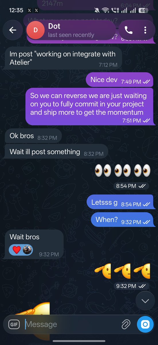 superwince04's tweet photo. @agentlearnsite @useAtelier Crazy 8:32pm you will post somethnng but took many hours you just waited the sold off so you can get an entry crazy retarded dev we know your movements so you can buy the dip and tp on people https://t.co/E5QCBOG0k6