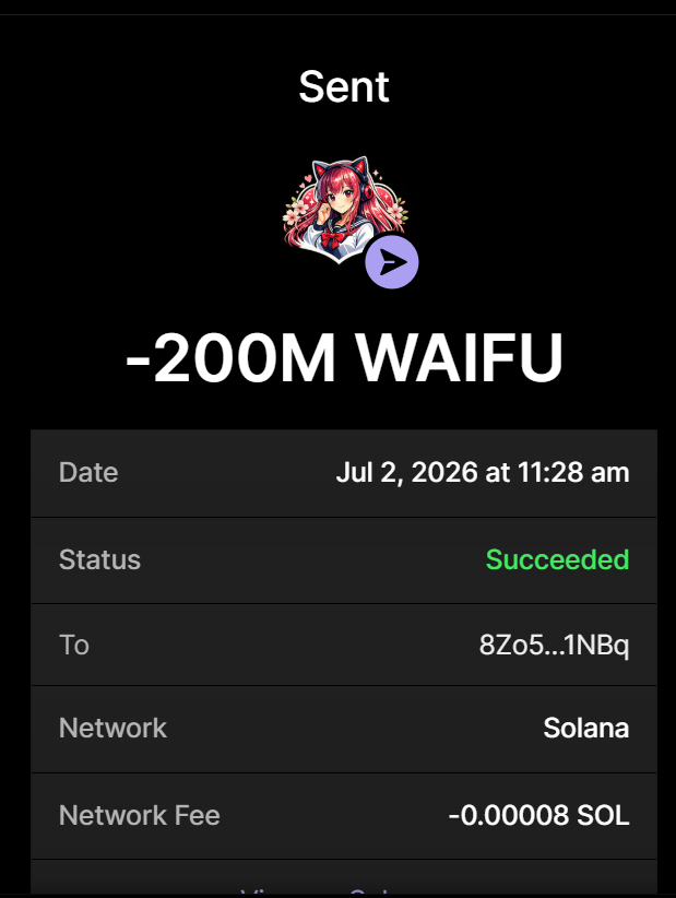 WaifuXSolana's tweet photo. $WAIFU  Airdrop is Now Live - Limited Time 24 Hours🪂 
Leave your $SOL address and repost pinned post♻️ 

Each wallet can receive 500,000 $WAIFU 
Buy at https://t.co/s8FFBnB3SM https://t.co/11fAuML2Vk