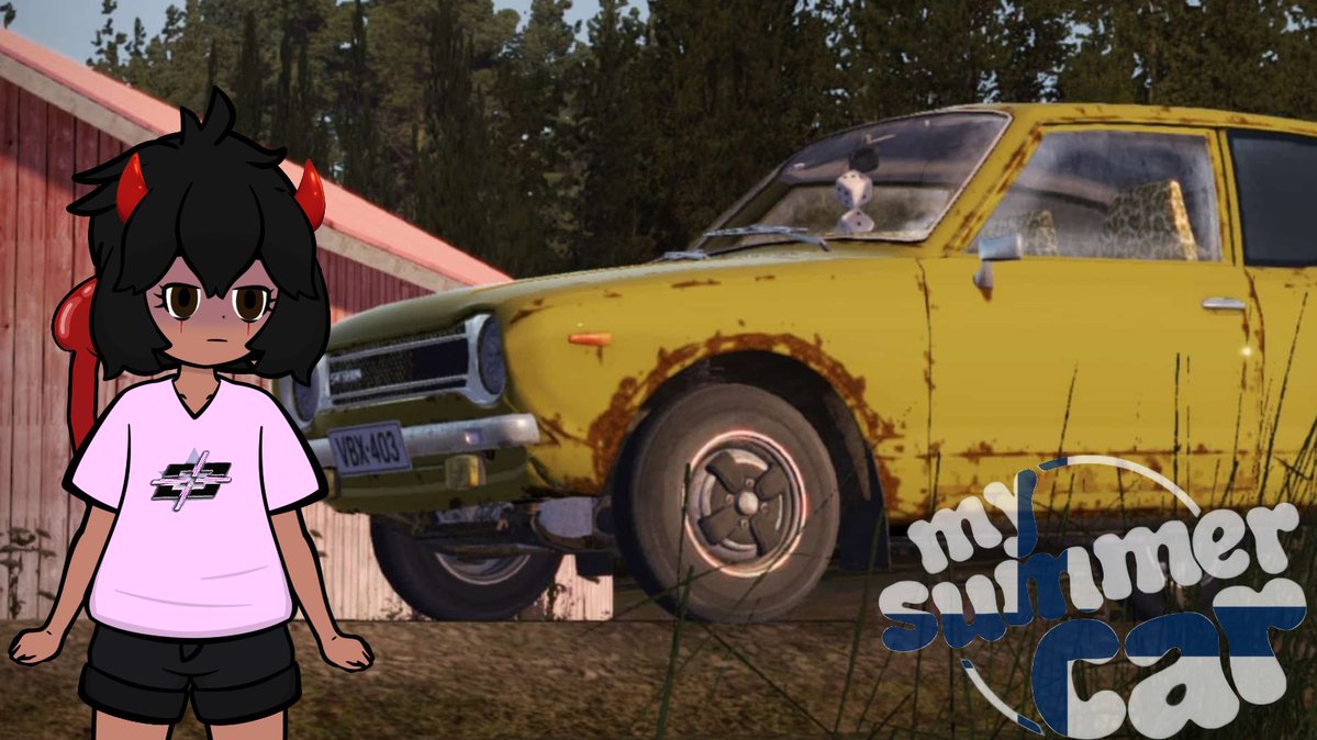 JayKayVT's tweet photo. 🔴LIVE NOW!!🔴

Look, I know my company is European.. but did they really have to send me to Finland of all places for the summer? And what's with this car!? What do you mean I need to fix it!?

Join us! https://t.co/EBBw3ghJi8