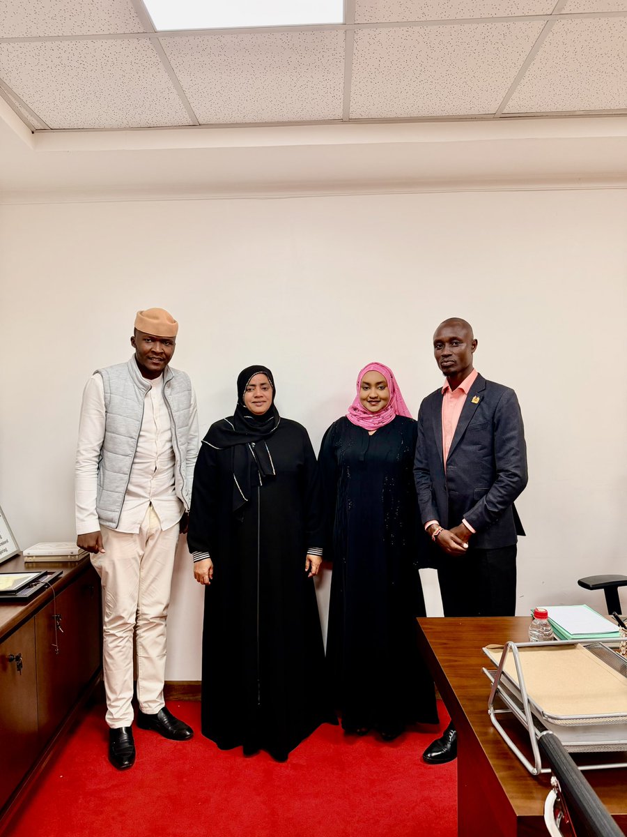 AbdikadirNeema's tweet photo. Earlier today, I had a productive meeting with Captain Ruweyda, Member of Parliament for Lamu East.
We discussed a range of issues ahead of my visit to Lamu East next month and explored opportunities to strengthen youth engagement and community development. https://t.co/jE3wazUA3L
