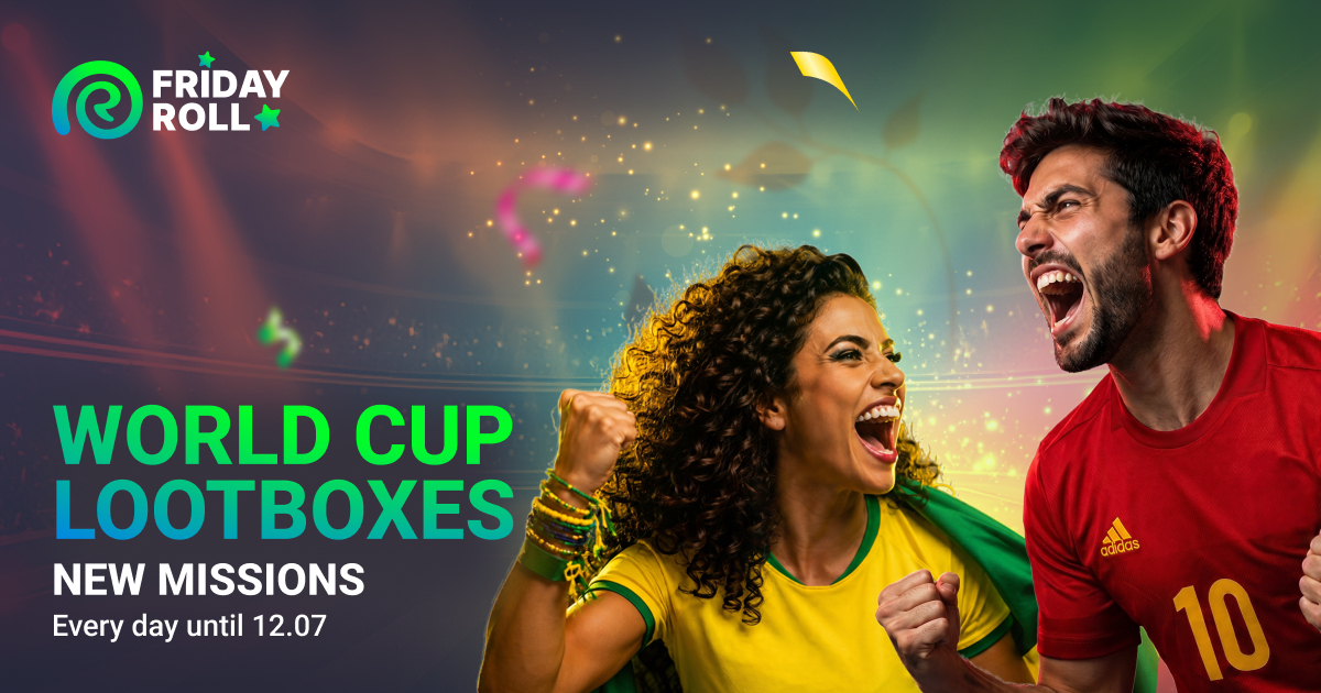 _Fridayroll's tweet photo. 🎁What’s Inside Your Lootbox?
⚽Every day brings a new surprise for football fans until 12.07.
⚡Open daily Lootboxes to claim freebets, bonuses, and special risk-free plays.
✅Unlock exclusive rewards with every daily mission.
💥Grab your first lootbox now.
18+🔞

#worldcup https://t.co/5MAJMXKiLJ
