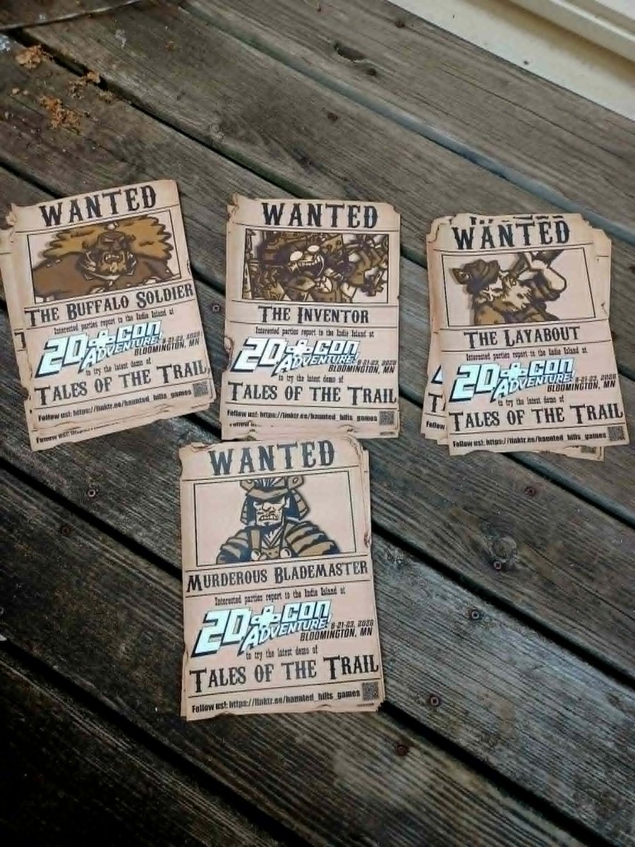 TalesoftheTrail's tweet photo. For anyone at CONvergence this year, be sure to keep your eyes peeled around the convention for a series of promo posters for both Tales of the Trail, along with @2Dconvention as a whole, thanks to their support! https://t.co/aIkWyk5tdE