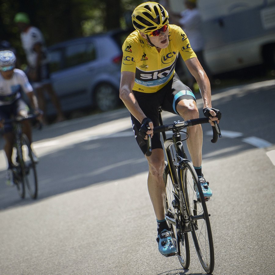 LeGruppetto's tweet photo. En marge du #TDF2026, où il est présent comme ambassadeur pour une marque, Chris Froome confirme pour la première fois avoir pris sa retraite. Quadruple vainqueur du Tour de France, le Britannique (41 ans) a incarné l'ère Sky. Il a également gagné 1 Giro et 2 Vuelta.

📷AFP https://t.co/ruphokZ0fz
