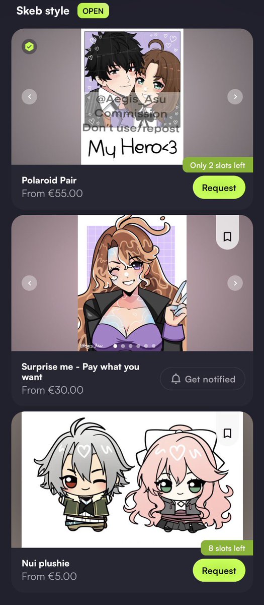 AstralBlooming's tweet photo. [Retweets appreciated!]
HII I haven’t made a proper cm promo tweet in a while (especially after my name change)!

My cms are available on VGen and I offer a bunch of different options! Any support is greatly appreciated!

Link in replies!
#vgen https://t.co/WOeoVuW4Av