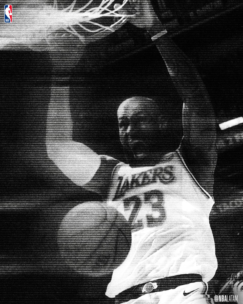 NBALatam's tweet photo. LeBron Raymone James 👑