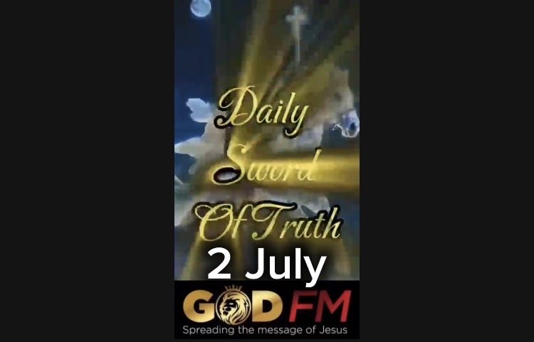 Godfmradio's tweet photo. Daily Sword of Truth 2, 3 July 2026  Ayesha GOD FM
#dailyswordoftruth #bible #truth #god #jesus @garywaterman
#god #jesus #ti #ai #terminator #elonmusk #love #robot #donaldtrump #matrix
#foryoupage #fyi #loveyourself #dailylight #viral
#sermon #godfm #putgodfirst #truth https://t.co/71nICiwF2T