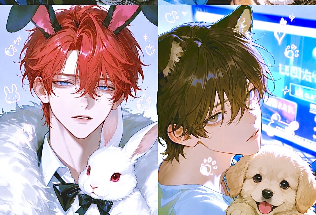 noshi_Ume33's tweet photo. 🐇♡🐕 https://t.co/6WYAIh1UbB