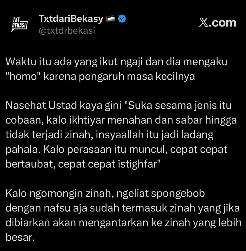 TxtdariBekasy 🇵🇸 tweet media