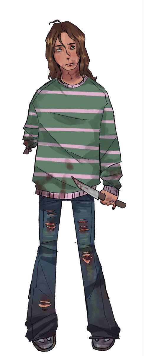 OOPSsou's tweet photo. One of the zombie apocalypse ocs that I have. My beautiful girl Bella https://t.co/VD108cbiol