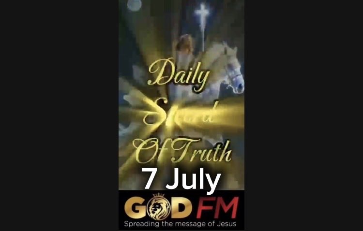 Godfmradio's tweet photo. Daily Sword of Truth 6, 7 July 2026  Ayesha GOD FM
#dailyswordoftruth #bible #truth #god #jesus @garywaterman
#god #jesus #ti #ai #terminator #elonmusk #love #robot #donaldtrump #matrix
#foryoupage #fyi #loveyourself #dailylight #viral
#sermon #godfm #putgodfirst #truth #ti@godfm https://t.co/tN8WgHAyHz