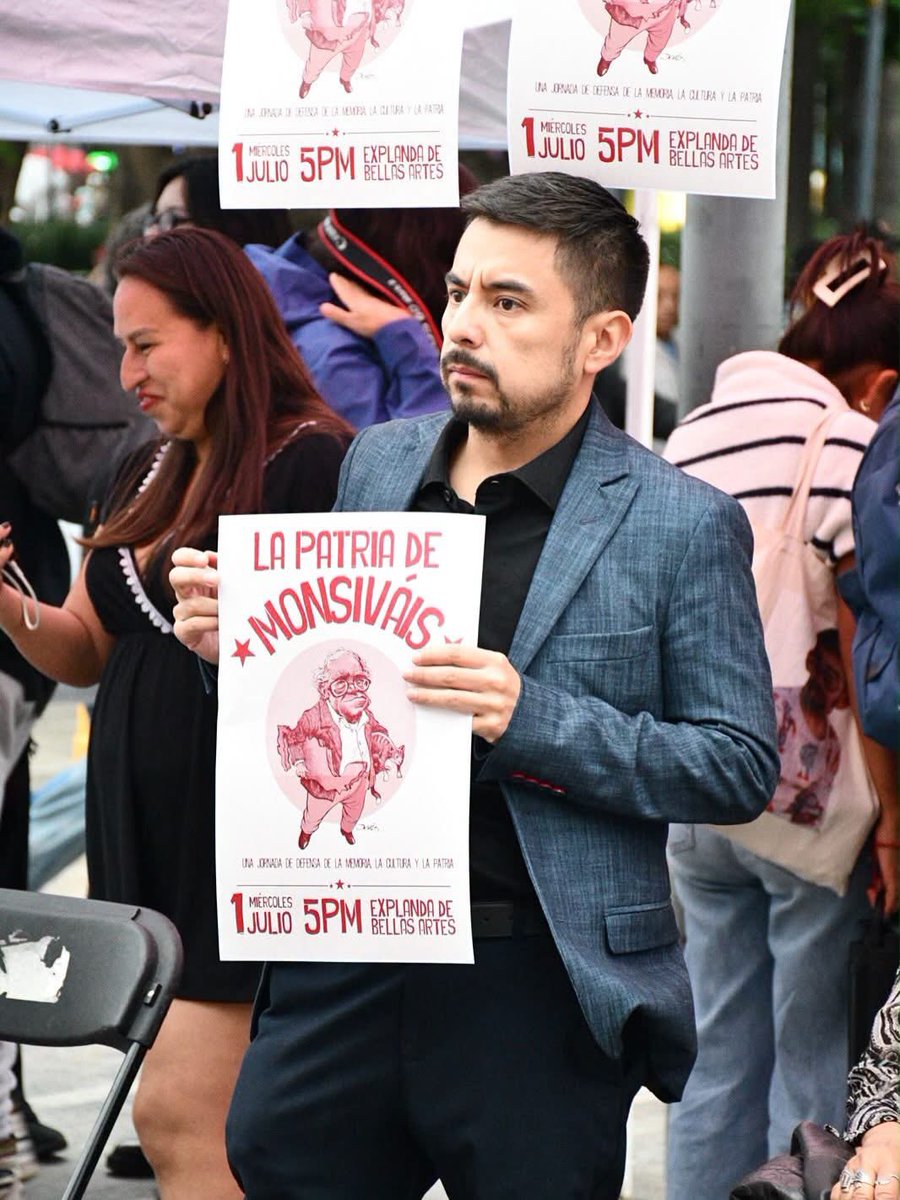 GuillermoSRguez's tweet photo. Prohibido olvidar el legado de Monsiváis. https://t.co/P39ZTvNEMD