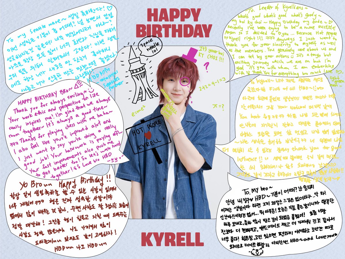 _AMPERSANDONE_'s tweet photo. [📸] 🐳IT’S KYRELL &amp; SEUNGMO DAY😜

Birthday twins🎂
늦은 시간까지 생일 축하해 주셔서 감사합니다🥳

#앰퍼샌드원 #AMPERSANDONE #Happy_KYRELL_Day #Happy_SEUNGMO_Day https://t.co/0pCthhAfl5