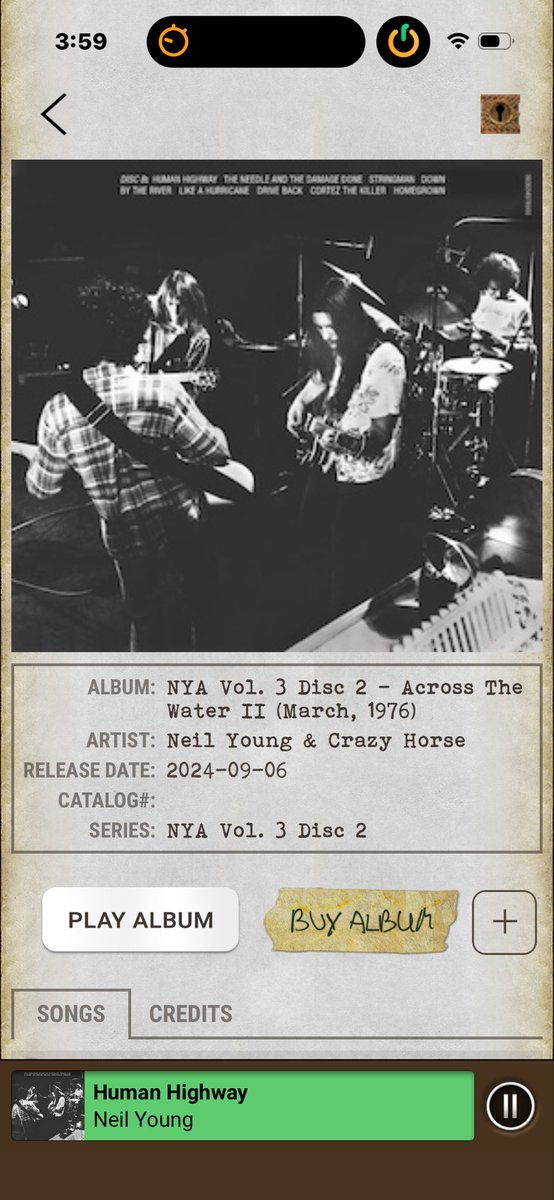 TimmyB707's tweet photo. #HappyBirthdayNeilYoung born on 1945/11/12. Listened to #NYAVol3 #Disc2 #AcrossTheWaterII #March1976 by @Neilyoung & #CrazyHorse to celebrate #NeilYoung80 (1134) @BillyTalbotBand @NeilYoungNYA #NYA #NY80 https://t.co/NQDUsARt0n