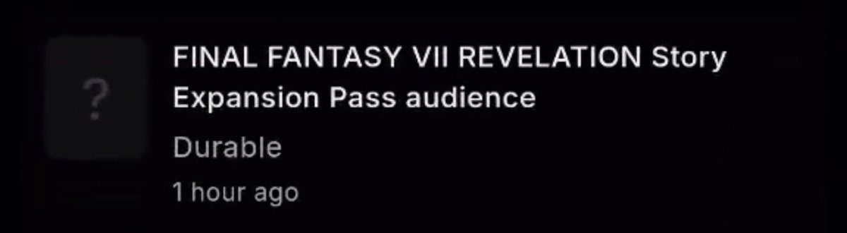 JohnnyLockson's tweet photo. “Story Expansion Pass” did they not learn their lesson from FFXV???? It’s just gonna make the base game feel incomplete until all the story expansions are released. https://t.co/POLIVNCEcH