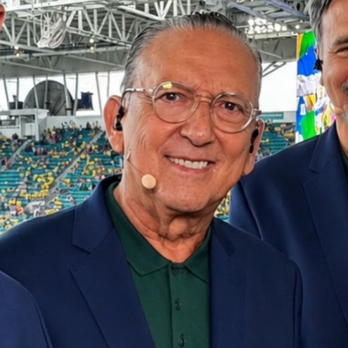 horadafofocatv's tweet photo. 🚨VEJA: Galvão Bueno é eleito o melhor narrador da Copa do Mundo de 2026. Concordam? #Fifaworldcup https://t.co/hBc6zgIqZM