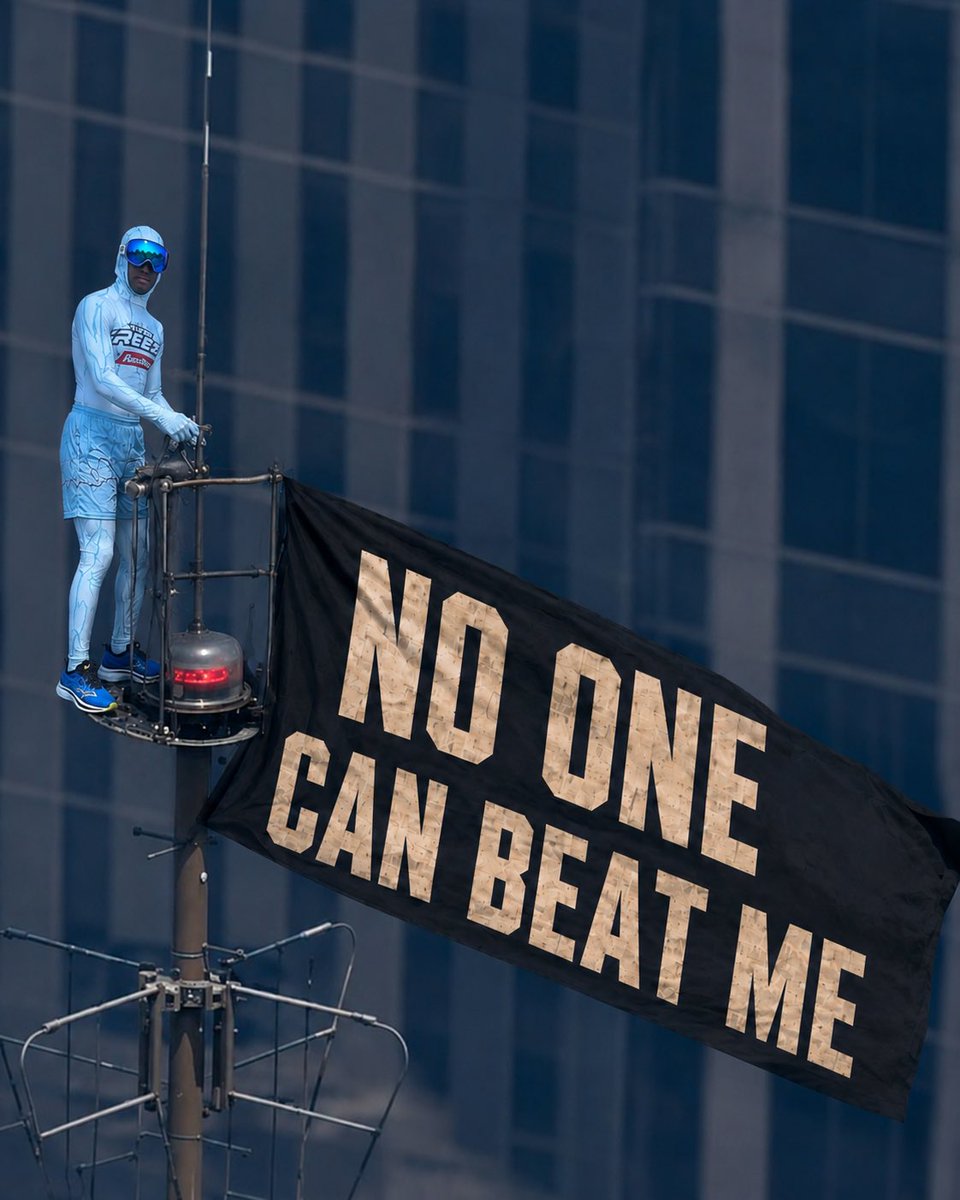 BeatTheFreeze's tweet photo. shouting it from the rooftops https://t.co/opFxWgxl1h