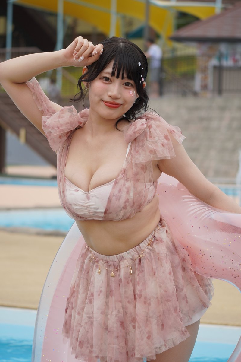mitsuyuki1106's tweet photo. #近代麻雀水着祭2026 
#あいみゅう
#旭萌花 
可愛く撮れてればいいなぁ
その2 https://t.co/UMzvs7b4Mn