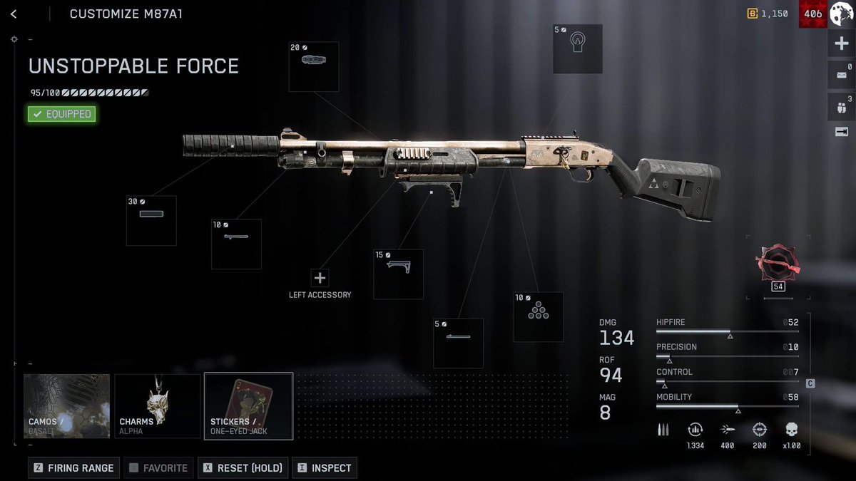 hrplays7's tweet photo. The BEST M87A1 Shotgun Build in Season 3 💥👀

- Barrel: 20" FACTORY
- Underbarrel: SLIM HANDSTOP
- Ammo: BUCKSHOT
- Muzzle: CQB SUPPRESSOR
- Magazine: 7 SHELL TUBE
- Right Accessory: 50 MW GREEN
- Optic: IRON SIGHTS

#Battlefield #Battlefield6 #BF6 https://t.co/oQOwzNTjGn