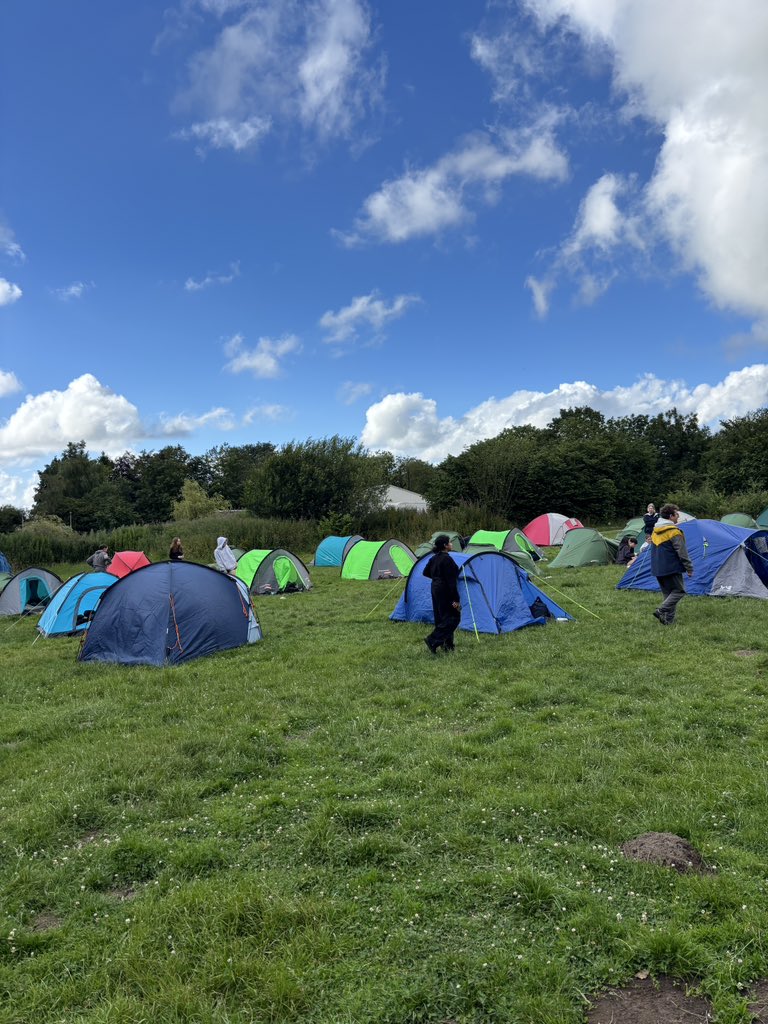 NorthChadderton's tweet photo. Camping bliss….. @DofE https://t.co/ZiyX6dlSwd