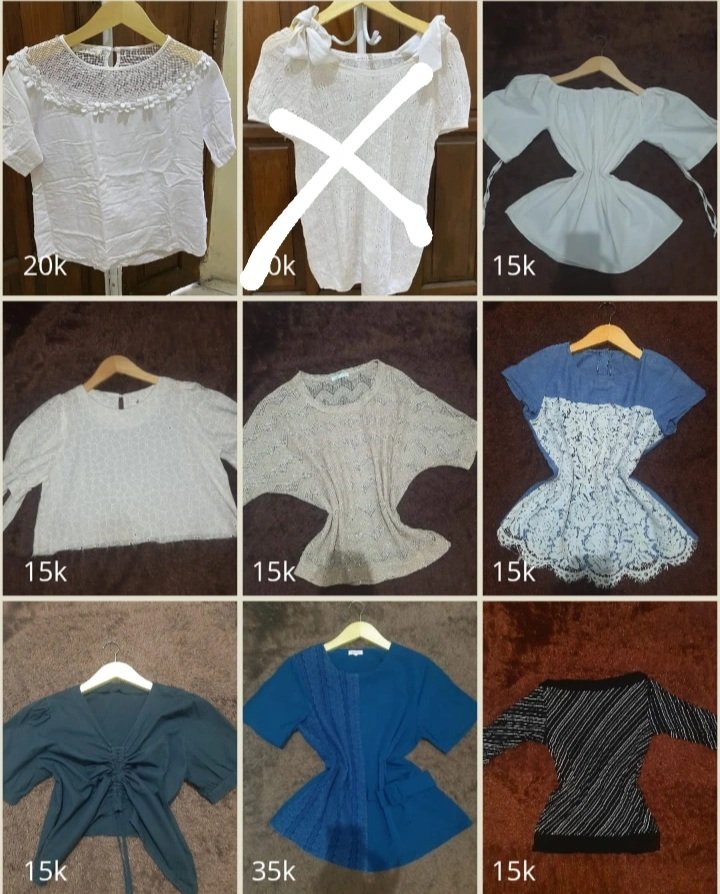 Jasmineeaaz's tweet photo. Yuk kak angkut preloved akuu, mau ngosongin lemarii huhu
Start from 10k ajaa 
📍semarang
#prelovedsemarang #preloved https://t.co/uc7HWdLiAV