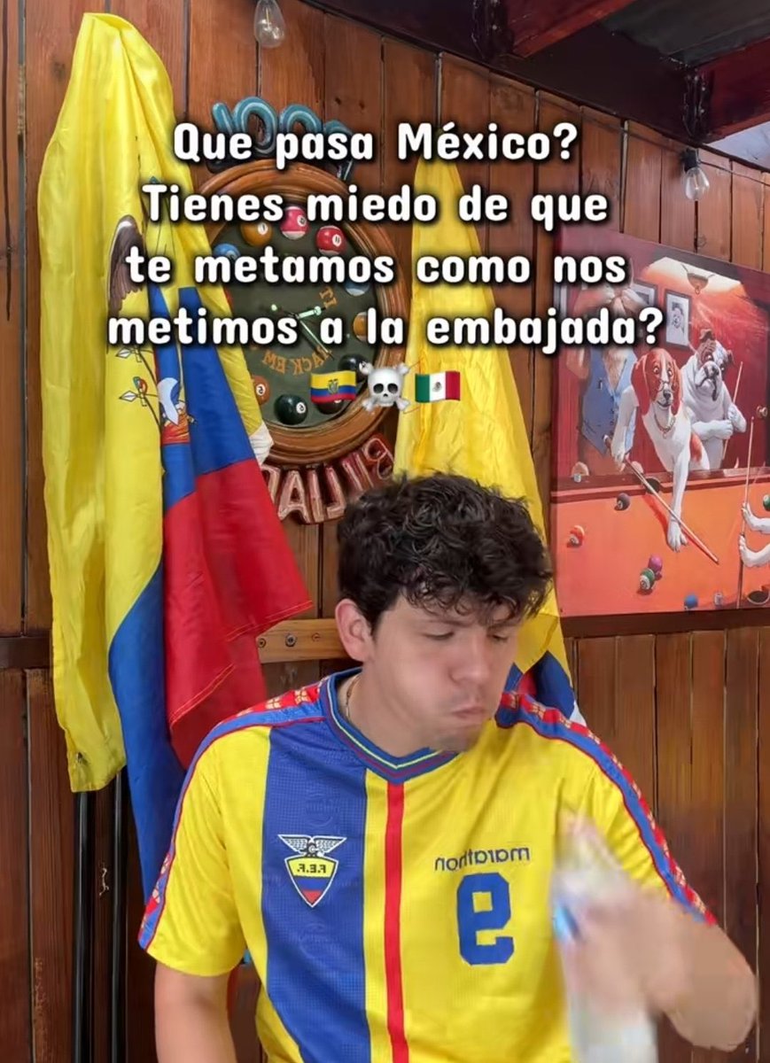 lirucesar's tweet photo. @liznjf @GarySmith998 @GlodeJo07 Este tipo de videos estuvo compartiendo la afición ecuatoriana https://t.co/8iAwYZhNWR