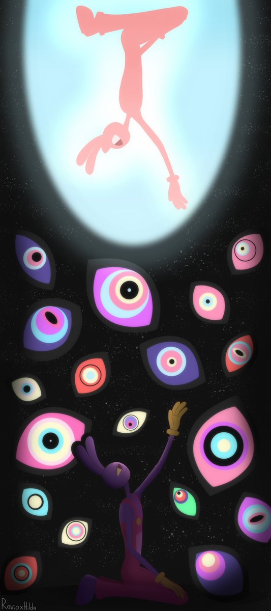 RavioxHilda's tweet photo. Jax I drew for the finale, had a lot of fun drawing all of the abstraction eyes
#tadc #theamazingdigitalcircus https://t.co/dD1XfKDDEG