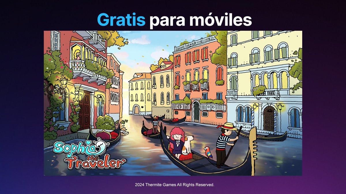 EpicGamesES's tweet photo. En nuestra era viajera 🌍 

Sophia the Traveler está disponible GRATIS hasta el 9 de julio. https://t.co/KixL4k7pOX 
Disponible gratis en Android en todo el mundo y en iOS en países seleccionados https://t.co/HMHvOHOXzp