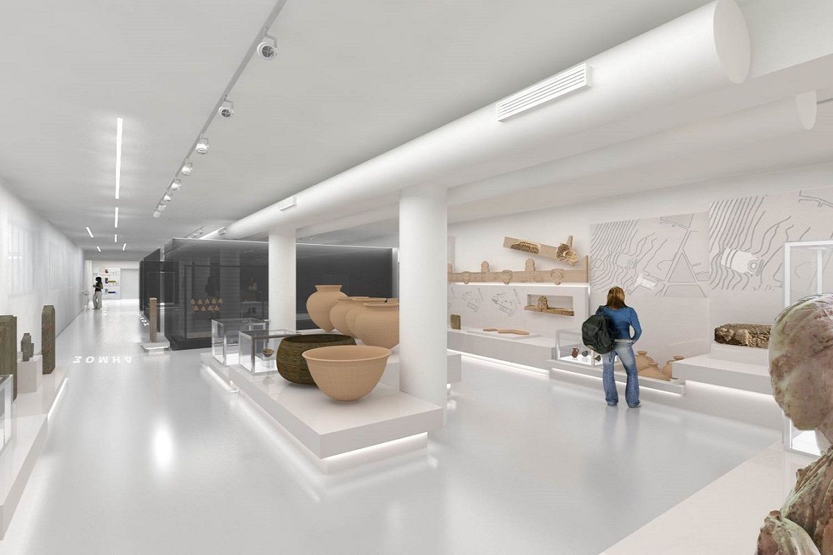 Lucius_Gellius's tweet photo. Après 12 ans de travaux le musée d' #Argos en #Grèce vient de réouvrir ses portes au public.  Sa surface d'exposition a doublé, passant à près de 1000 m2, permettant d'exposer ses belles collections retraçant l'histoire antique de la région des Argolides,  des Mycéniens aux Romains!

📸 Ministère grec de la Culture