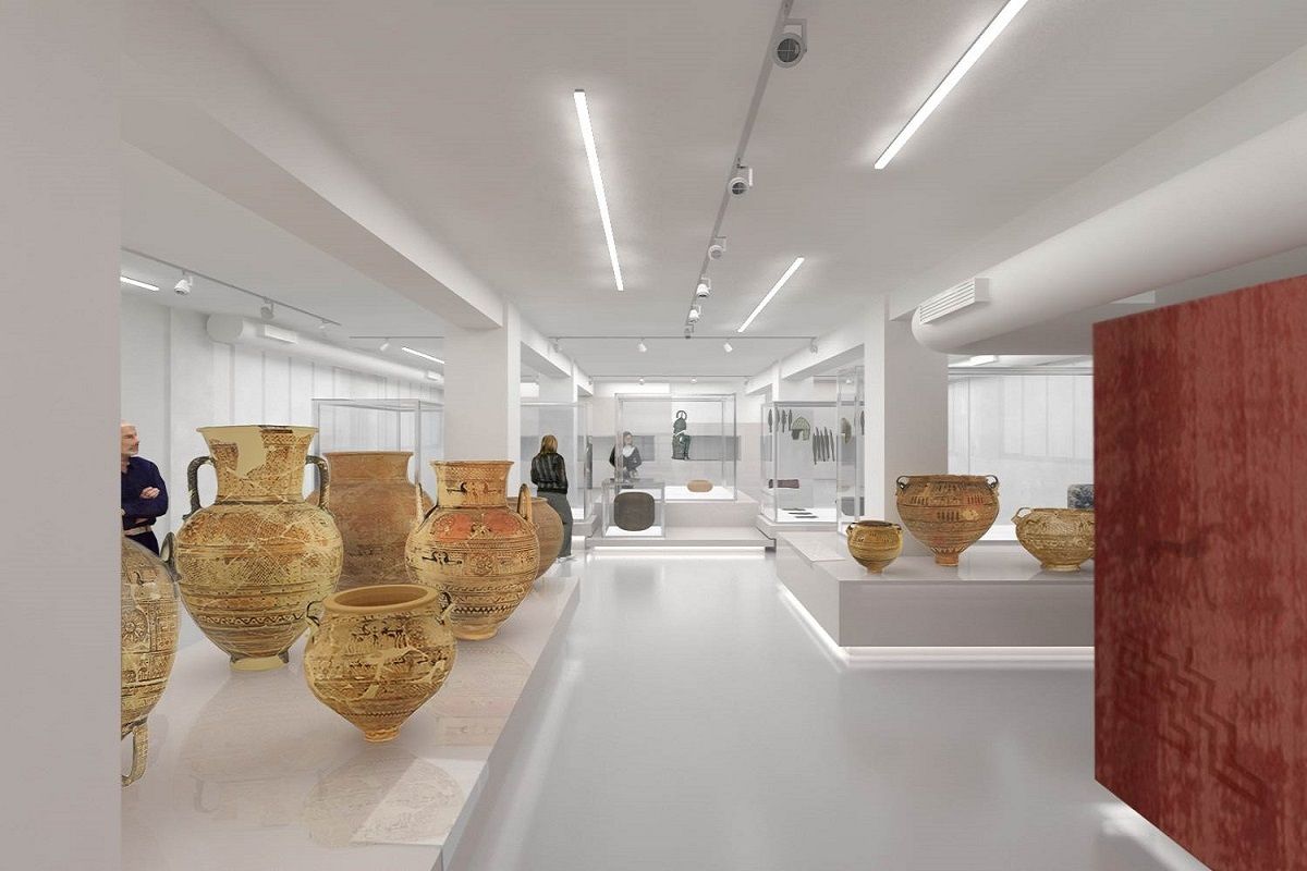 Lucius_Gellius's tweet photo. Après 12 ans de travaux le musée d' #Argos en #Grèce vient de réouvrir ses portes au public.  Sa surface d'exposition a doublé, passant à près de 1000 m2, permettant d'exposer ses belles collections retraçant l'histoire antique de la région des Argolides,  des Mycéniens aux Romains!

📸 Ministère grec de la Culture