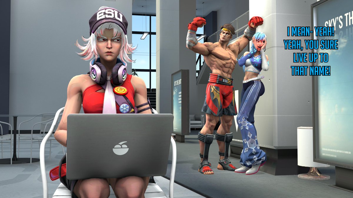 EggheadCobra's tweet photo. Meanwhile on the other side of ESU...
#MarvelRivals #snowfist #ironfist #lunasnow #whitefox #agentsofatlas #sfm #sourcefilmmaker #3d #fanart #comic https://t.co/wxTd0nOZSl