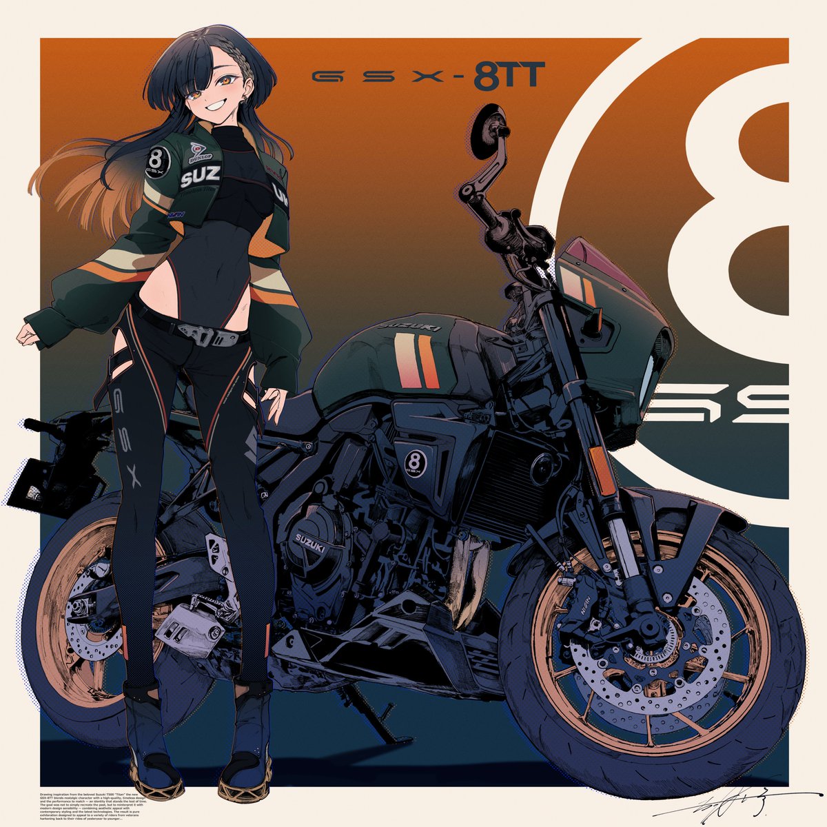 kisaragichiyuki's tweet photo. My GSX-8TT https://t.co/uw8gSYQQM6