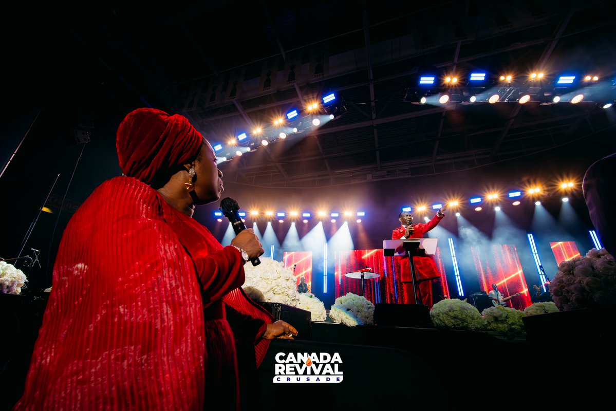 drpaulenenche's tweet photo. Lord we thank You for mercy that was shown to us at the Canada Revival Crusade!  To You alone be all the glory for the lives touched, destinies delivered and spiritual lives set on fire. Thank You Jesus❤️‍🔥❤️‍🔥 https://t.co/qzWuLDBR9w