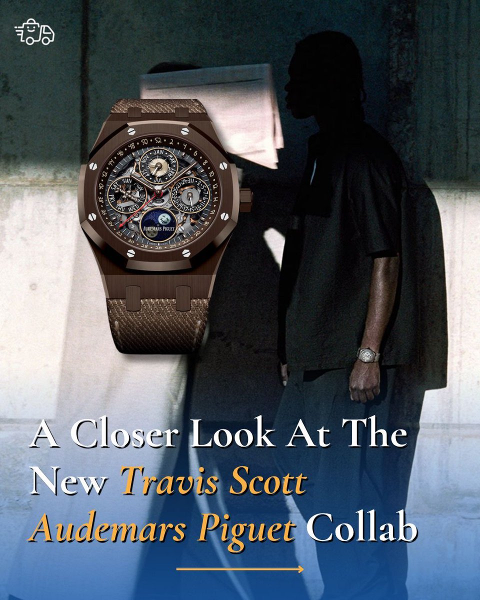 wecarrybags's tweet photo. Travis Scott put a glowing smiley face on an Audemars Piguet and created one of the most talked-about watches in years 👀🔥

Limited to 200 pieces, the Royal Oak Perpetual Calendar Openworked "Cactus Jack" instantly became a collector target.

#AudemarsPiguet #TravisScott https://t.co/MN77PHIlad