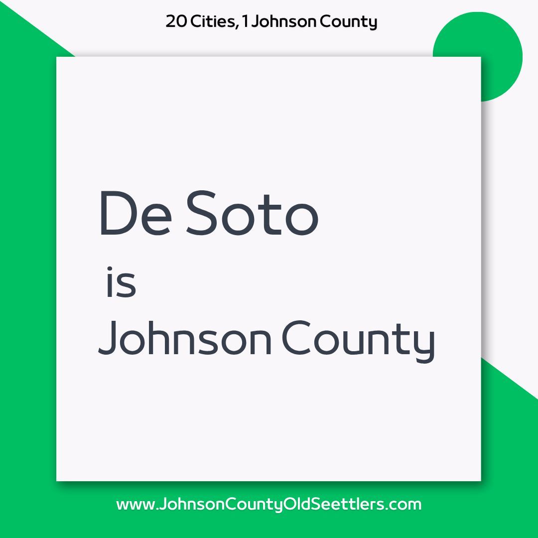jocooldsettlers's tweet photo. 📍 20 Cities, 1 Johnson County 🇺🇸

Spotlight on De Soto, KS — a growing community along the Kansas River known for its history, small-town charm, and strong community spirit. 

Sept. 10–12, 2026 in Downtown Olathe for Johnson County Old Settlers! 

https://t.co/5ceBjCLv8M https://t.co/cCENn1KdhK
