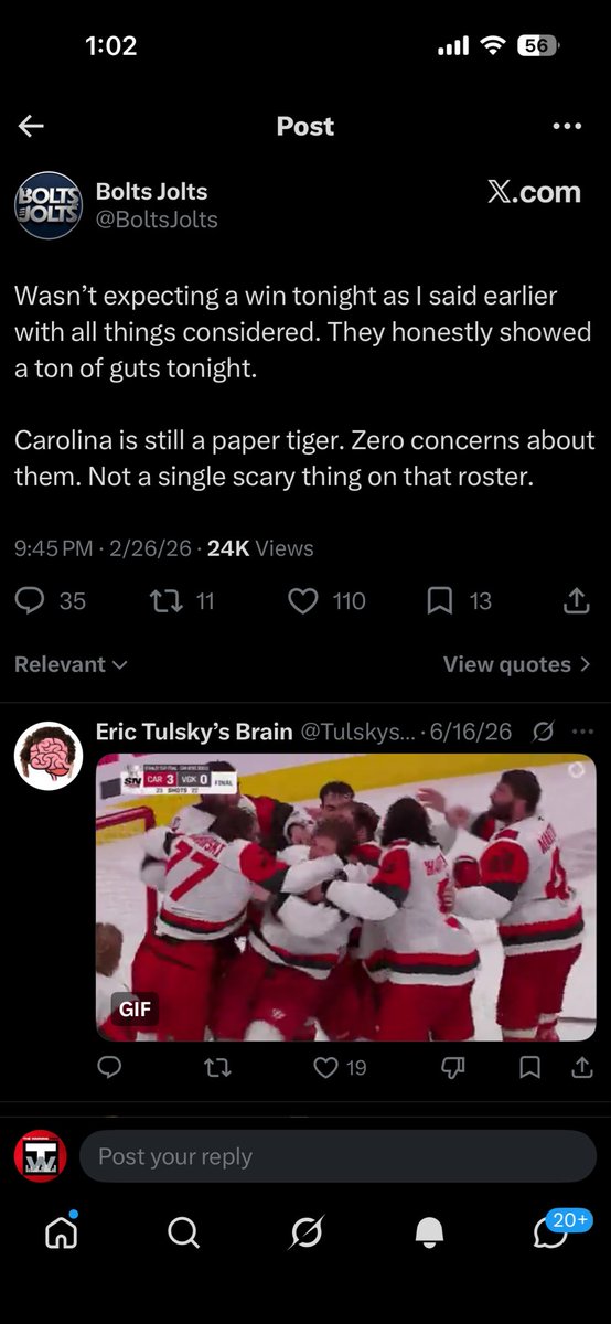 The Warning Take tweet media