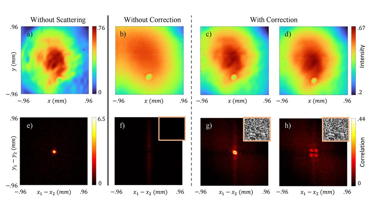 OpticaPubsGroup's tweet photo. Via #OPG_OpticaQ: Wavefront correction of high-dimensional two-photon states via coherence-entanglement transfer https://t.co/2reQFjOB3G #WavefrontShaping #QuantumCommunications @CNRS https://t.co/cgoNzdyNx4