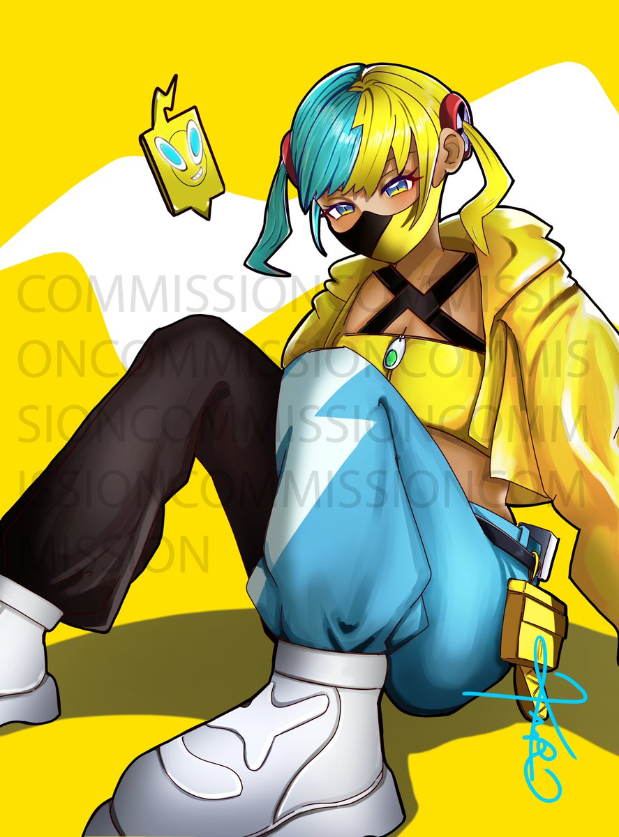 Kiirokho_Illust's tweet photo. Another commission wrapped up. Dropping the Canari watermarked preview. 

Taking new requests this week, just drop me a DM! 

Request by @bulletempire 

 #pokemon #drawing #commission_art https://t.co/oyT920NJfK