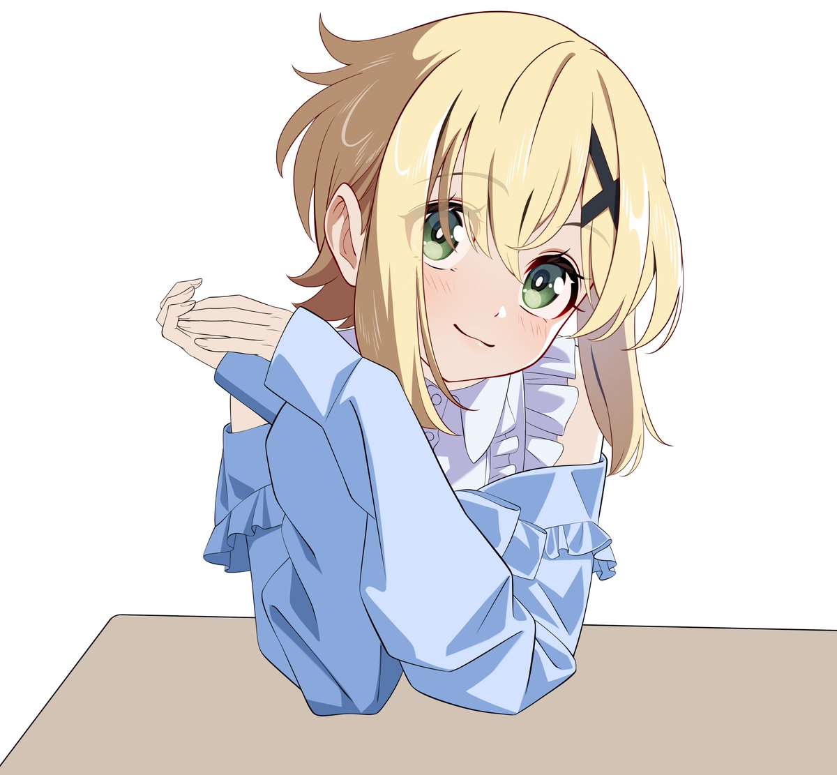 nyanmaru1121's tweet photo. 毎日お絵かき３１７２日目　
切ちゃんを今日も少しずつ( ˘ω˘ )
#シンフォギア https://t.co/XObclffJO0