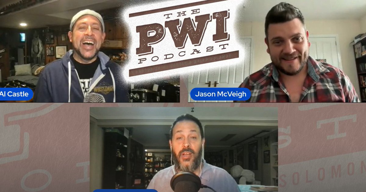 OfficialPWI's tweet photo. #andNEW: Today on the #PWIPodcast, @AlCastlePWI &amp; @BrianRSolomon catch up with @JBladeKO to chat about some of the big topics among wrestling enthusiasts following WWE NOC, AEW Forbidden Door, and more.

Find it now at the link in our bio or wherever you cast your pods 📺🎧 https://t.co/rSQehxcXAP