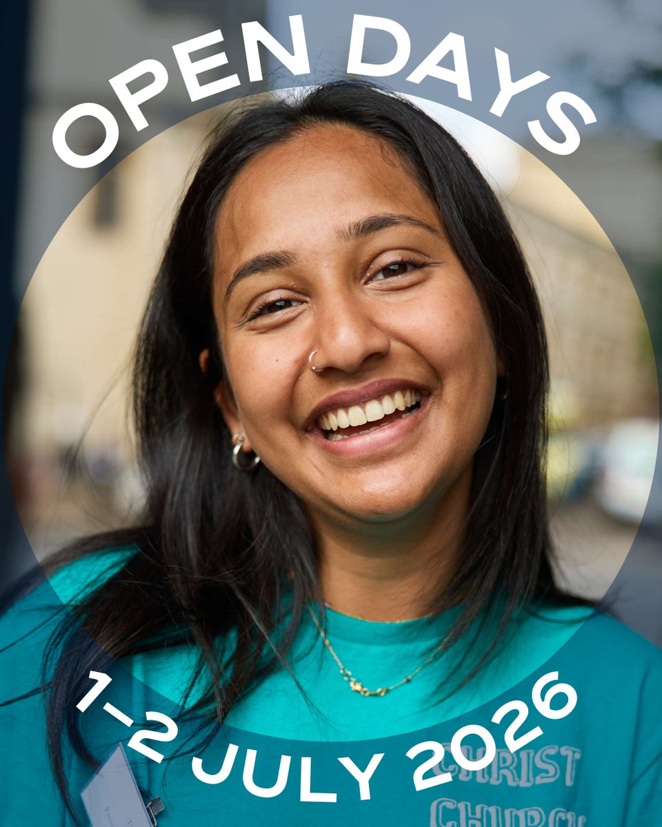 ChCh_Oxford's tweet photo. Thank you to all of our staff, Student Helpers and visitors for making the first @UniofOxford Open Days of 2026 such a success! We can’t wait for the next #OxOpenDay on 18 September. See you then!

Learn about student life at Christ Church ➡️ https://t.co/DnYMNz5CVf

#MuChChLove https://t.co/2ZS6j3VBvv