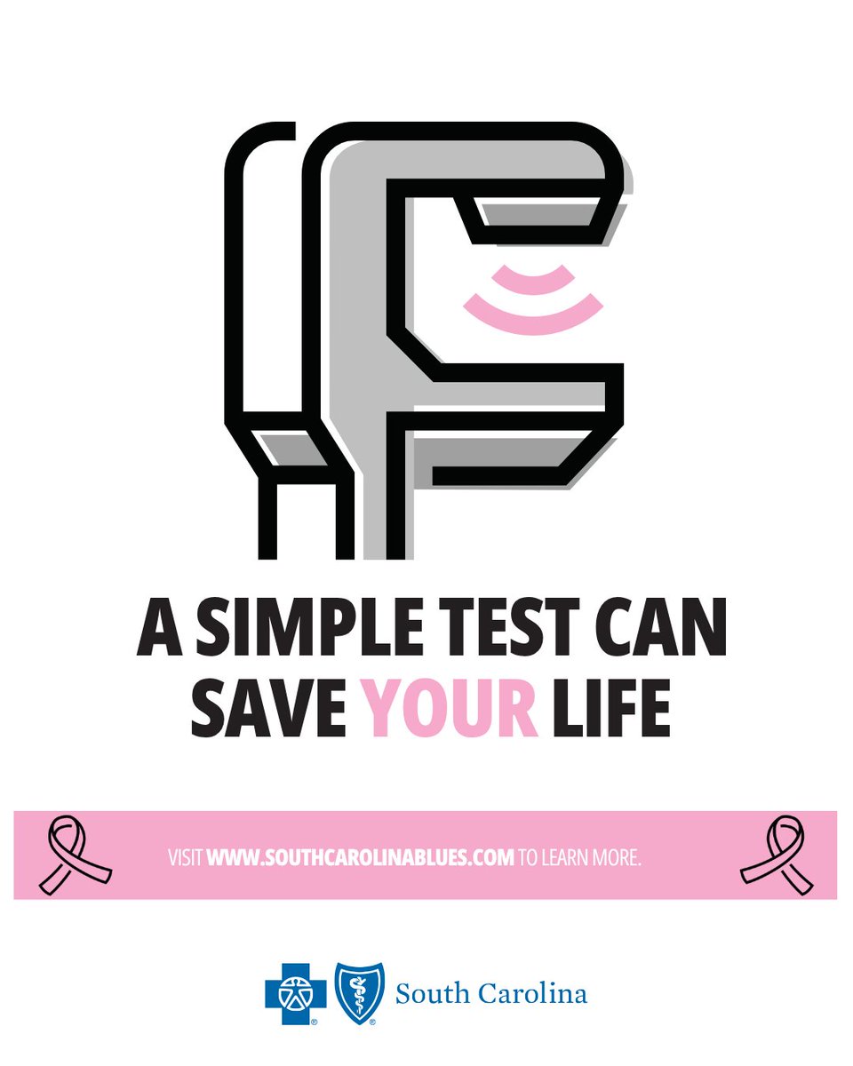 bcbssc's tweet photo. Regular cancer screenings can save lives. They help find problems early, when treatment works best. Many screenings are quick, safe and easy to fit into routine health care visits. https://t.co/IBjhBn91MR