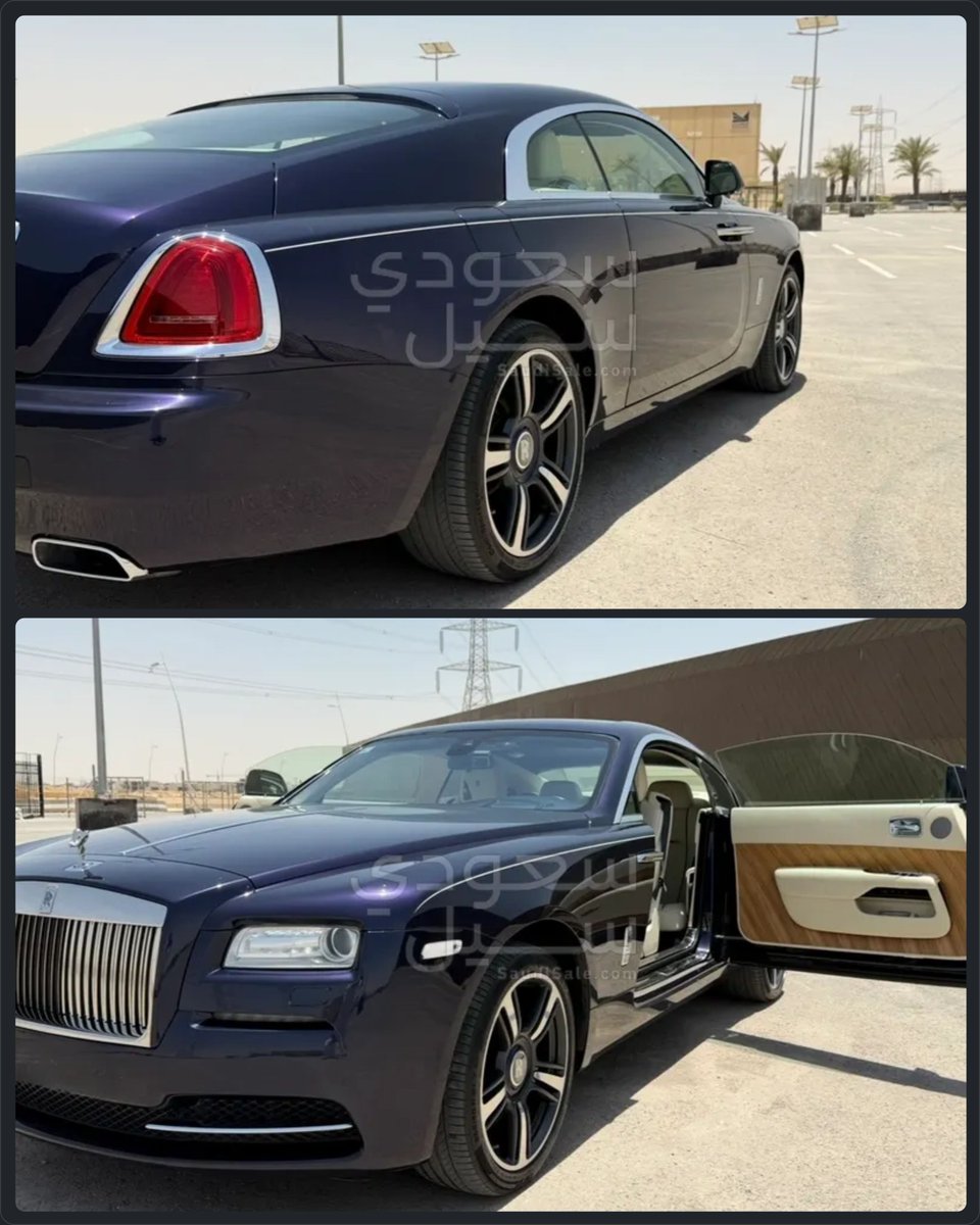 SaudiSale's tweet photo. 2016 رولز رويس رييث
📍 الرياض · 🛣️ 101,000 كم · 🚙 مستعملة
💰 530,000 ﷼
للتواصل والاستفسار
+966 550410444
#Rolls_Royce #_Wraith #سيارات_للبيع #سيارات_مستعمله
عدد ملاك 3 بدون تفاويض https://t.co/XacP3kY8lQ