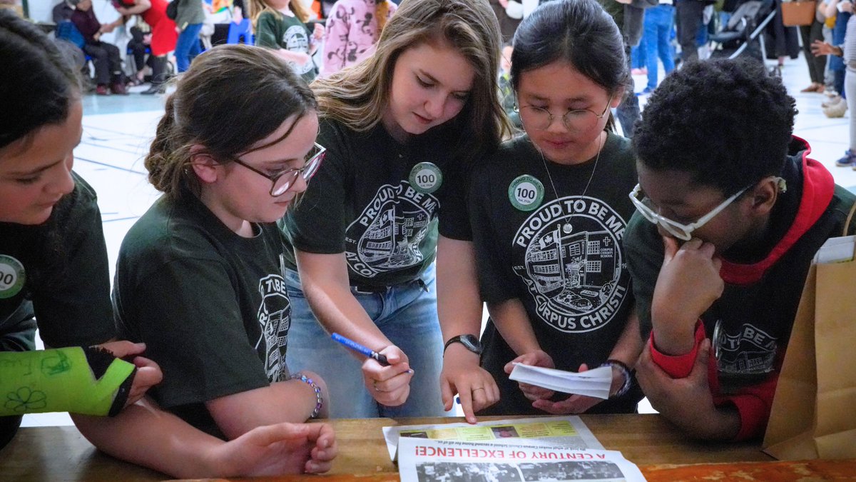 OttCatholicSB's tweet photo. π° What happens when you trust six Grade 6 students with 100 years of history?
The Corpus Christi Centennial Herald! They researched archives, interviewed retired staff and preserved a century of memories.
π https://t.co/gtDgUQ3rwD
#OCSB #ocsbBuildsBridges #BeOCSB #StudentVoice https://t.co/tqW3ddiNcG