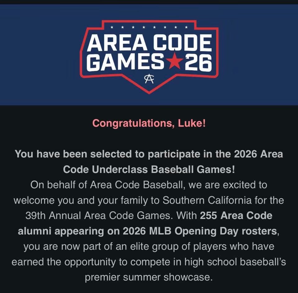 TriWestBaseball's tweet photo. Congrats to @luke_hensley28 on being selected to this year’s Area Code Games in SoCal.  Huge honor as the top players in the country are invited!  Good luck and Go Bruins!! @triwestsports @TriWestLL @BoosterTriWest @TriWestBC https://t.co/mzyydgU7qy