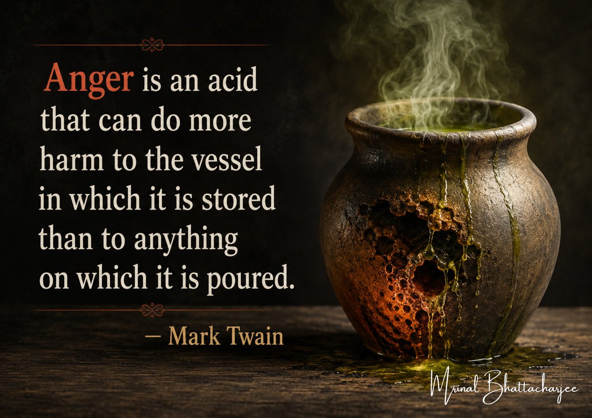 mrinalb2021's tweet photo. "Anger is one letter short of danger." — Eleanor Roosevelt

#AngerManagement #ChooseWisdom #SelfControl #LifeLessons #Mindfulness #InnerPeace #QuoteOfTheDay #Inspiration https://t.co/3U9wBtbYMw