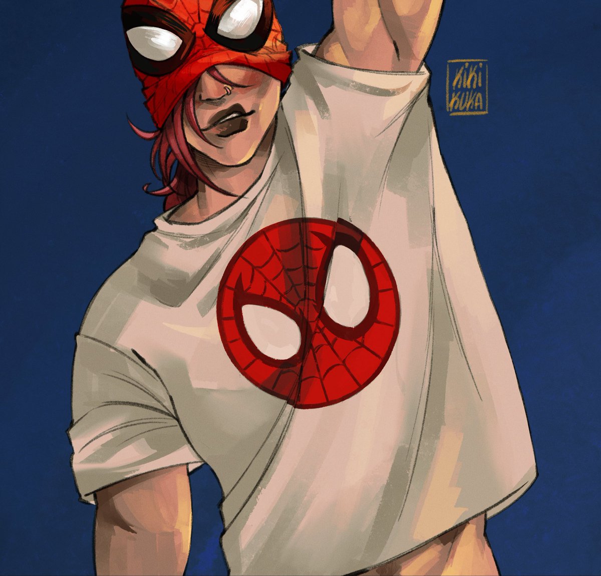 kikikukagay's tweet photo. friendly neighbourhood Vi 🕷️🕸️#arcane https://t.co/ha3CpQ0hgC