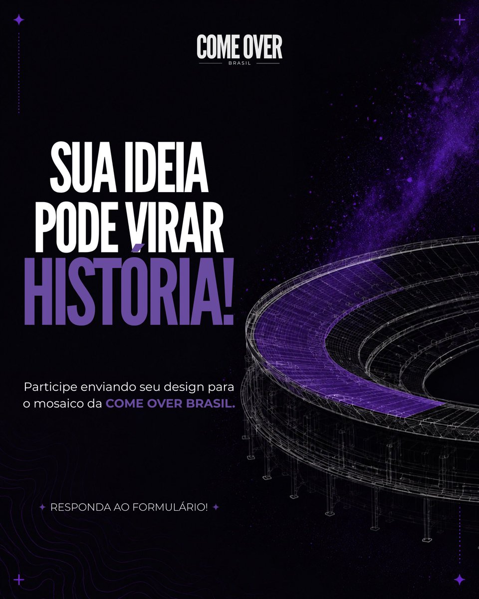 ComeOverBrasil's tweet photo. 🚨| Olá, armys! Viemos atualizar vocês sobre o envio dos designs. 

Decidimos estabelecer como prazo FINAL para envio o dia 08/07 (quarta-feira) exatamente um mês após a data que havíamos estabelecido inicialmente. E na semana seguinte, iniciaremos a VOTAÇÃO do design final (data em breve).

Então pedimos a vocês, compartilhem! Nosso projeto conta totalmente com a opinião e ajuda do fandom, sem vocês ele não vai pra frente! Nos ajudem a tornar esse momento histórico realidade 💜

LINK: https://t.co/L6uDcorYTV